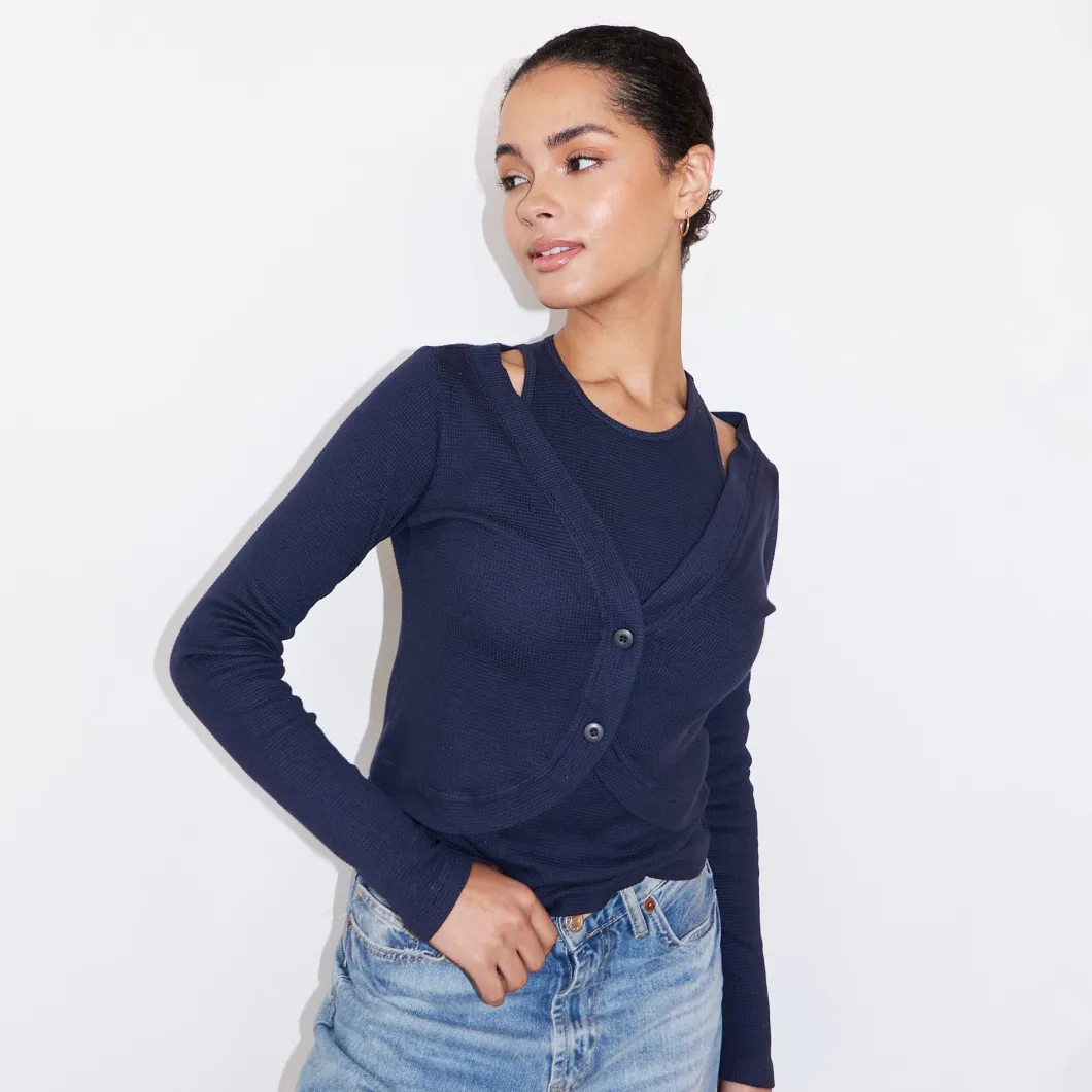 MONROW Baby Thermal Double Layer Cardi Top NEPTUNE Online