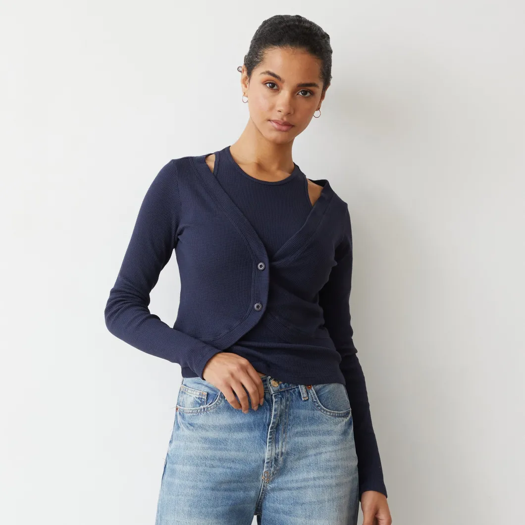 MONROW Baby Thermal Double Layer Cardi Top NEPTUNE Online