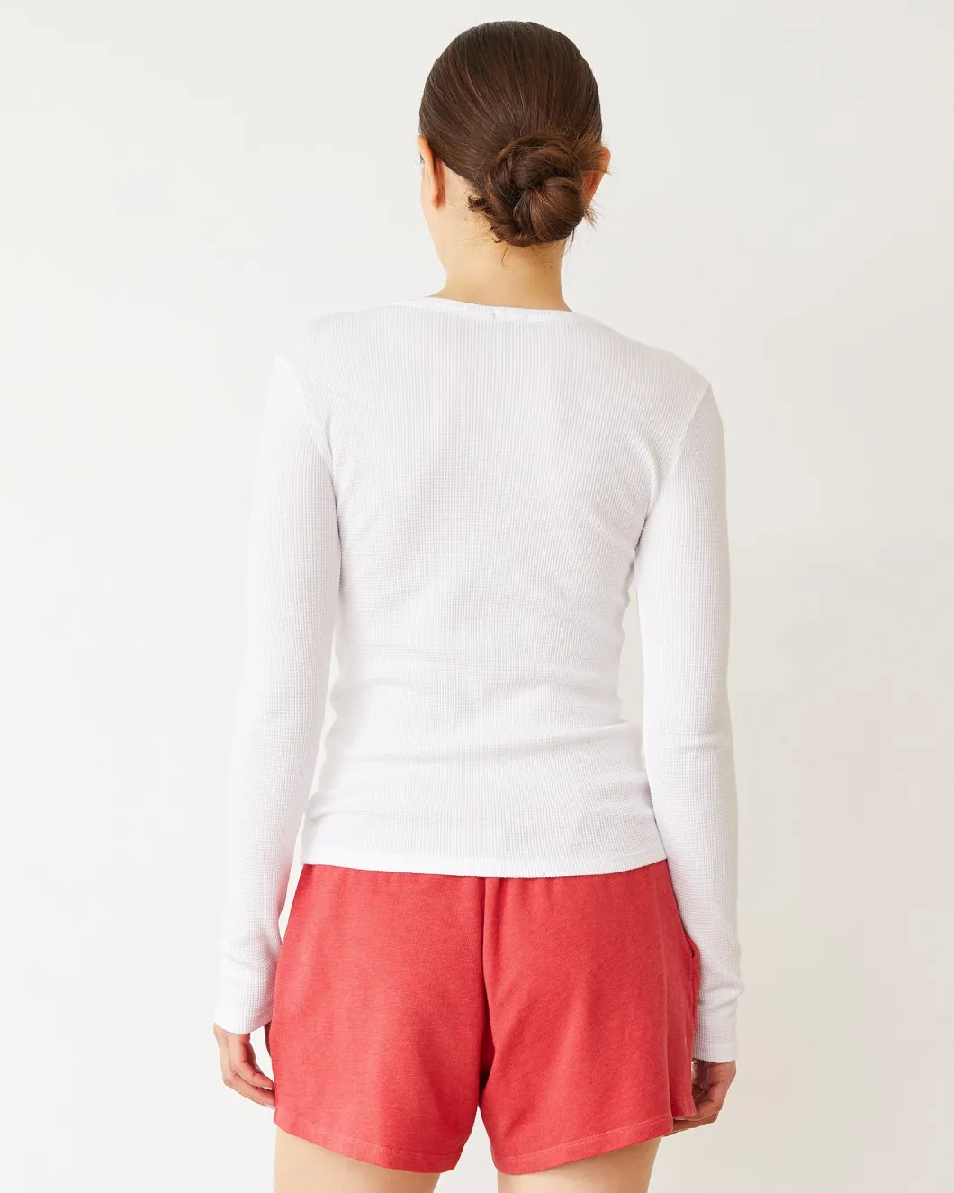 MONROW Baby Thermal Henley WHITE Online