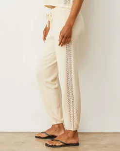 MONROW Boucle Knit Vintage Sweat CREAM Sale