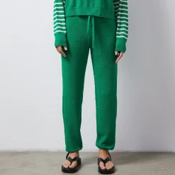 MONROW Boucle Knit Vintage Sweat PARSLEY Outlet