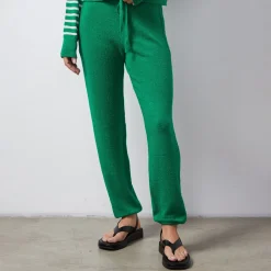 MONROW Boucle Knit Vintage Sweat PARSLEY Outlet