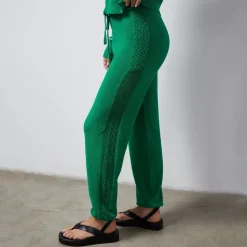 MONROW Boucle Knit Vintage Sweat PARSLEY Outlet