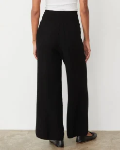 MONROW Cashmere Crop Pant BLACK New