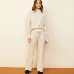 MONROW Cashmere Neps Lounge Sweats CREAM Online