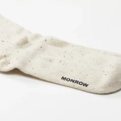 MONROW Cashmere Neps Socks CREAM Sale