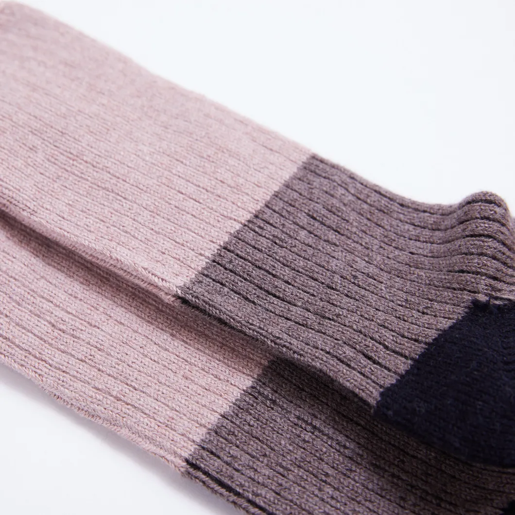 MONROW Color Block Socks CLAY/ICEDCOFFEE/BLACK Online