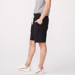 MONROW Elastic Waist Shorts BLACK Online