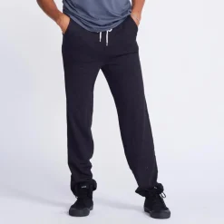 MONROW Fleece Trouser Sweats BLACK Discount