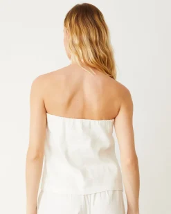 MONROW Linen Tube Tank PEARL Shop
