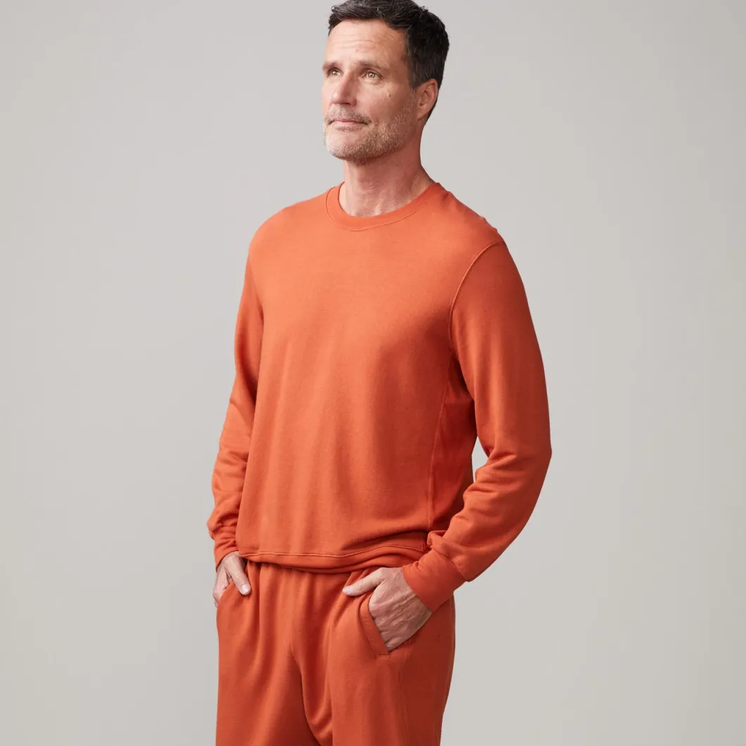 MONROW Lounge Sweatshirt FADEDRUST Flash Sale