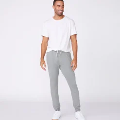 MONROW Men's Bungee Cord Joggers - Color GUNMETAL Cheap