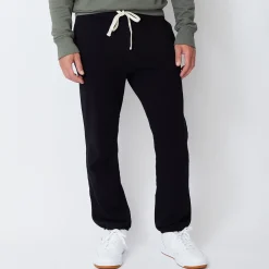 MONROW Men's Vintage Sweats - Color BLACK Shop