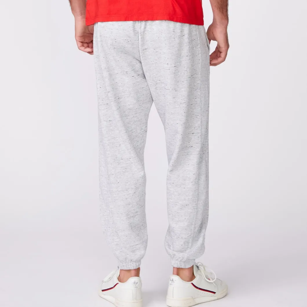 MONROW Men's Vintage Weekend Sweats - Heather Grey HEATHERGREY New