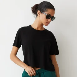 MONROW Mesh Athletic Tee BLACK Online