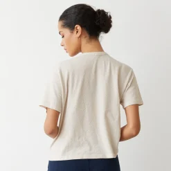 MONROW Mesh Athletic Tee BONE Best Sale