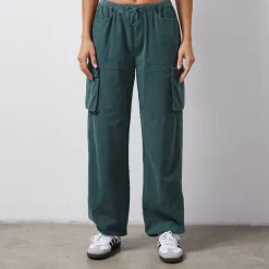 MONROW Mini Corduroy Parachute Pant CACTUS Best Sale