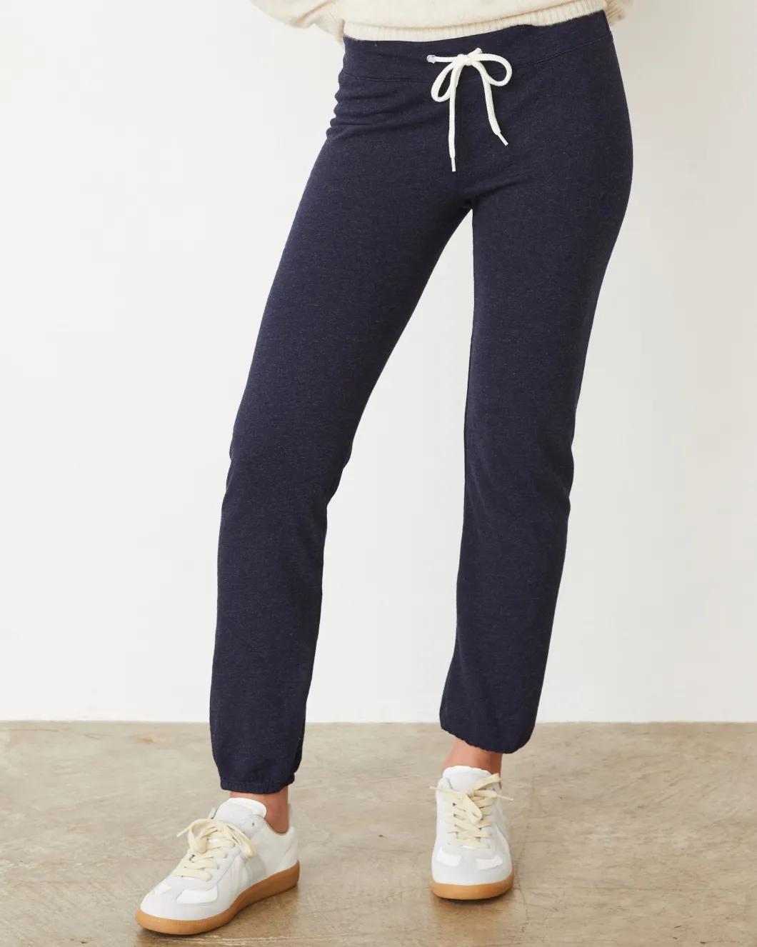 MONROW Original Fleece Vintage Sweat HEATHEREDNAVY Online