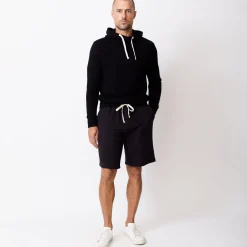 MONROW Pullover Hoody BLACK Cheap