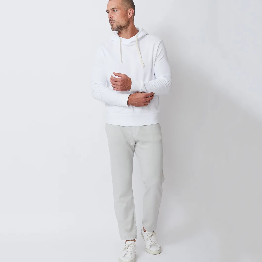 MONROW Pullover Hoody WHITE Clearance