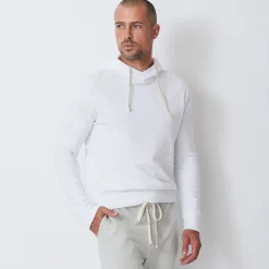 MONROW Pullover Hoody WHITE Clearance