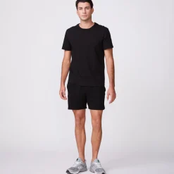 MONROW Relaxed Crew BLACK Flash Sale