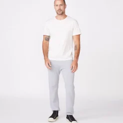 MONROW Relaxed Crew BONE Outlet