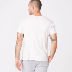 MONROW Relaxed Crew BONE Outlet