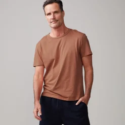 MONROW Relaxed Crew CARAMEL Best