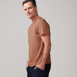 MONROW Relaxed Crew CARAMEL Best