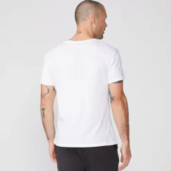 MONROW Relaxed Pocket Crew WHITE Hot