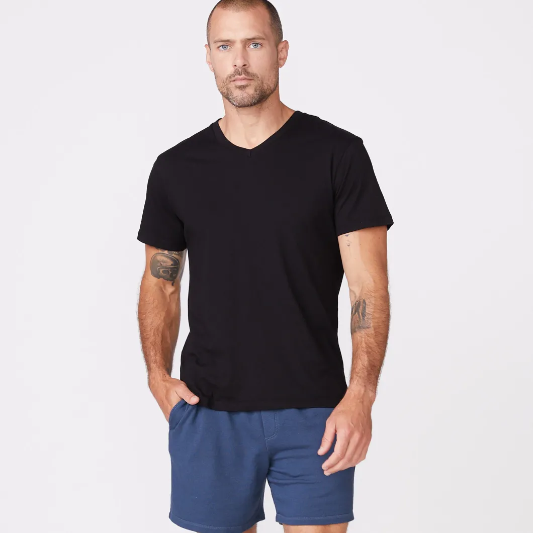 MONROW Relaxed V BLACK Clearance