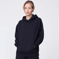 MONROW 90's Classic Hoody BLACK Best