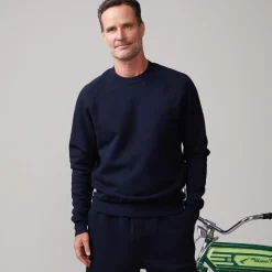 MONROW 70's Raglan INDIGO Discount