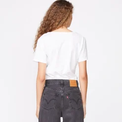 MONROW 90's V Neck WHITE Clearance