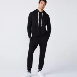 MONROW Slouchy Pullover Hoody BLACK Shop
