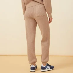 MONROW Soft Knit Waffle Oversized Sweats BARLEY Hot