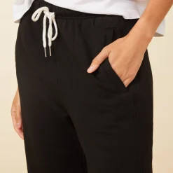 MONROW Softfleece Baggy Sweat BLACK Cheap