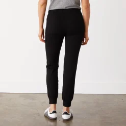 MONROW Softfleece Girlfriend Sweats BLACK Hot