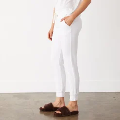 MONROW Softfleece Girlfriend Sweats WHITE Shop