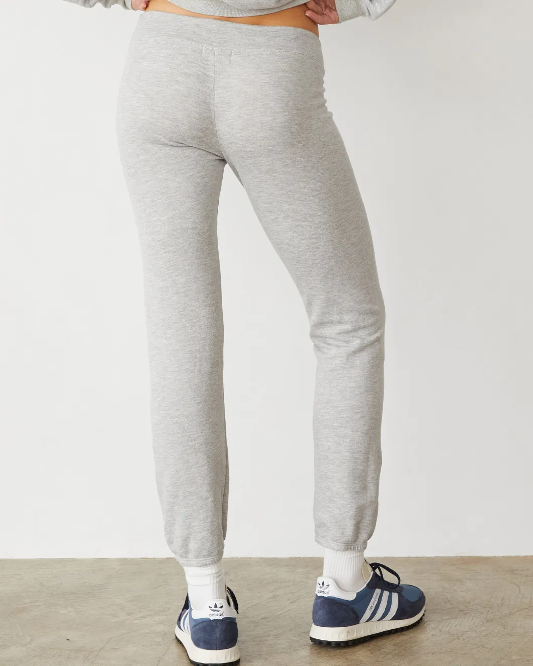 MONROW Softfleece Vintage Sweat HEATHERGREY New