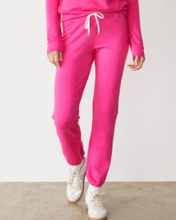 MONROW Softfleece Vintage Sweat FUCHSIA Cheap