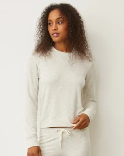 MONROW Supersoft Crew Neck Sweatshirt - Color ASH Store