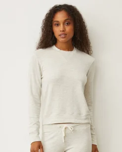 MONROW Supersoft Crew Neck Sweatshirt - Color ASH Store