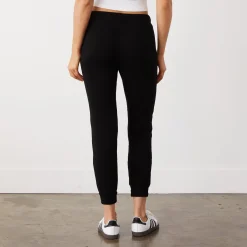 MONROW Supersoft Fleece Womens Jogger BLACK Cheap