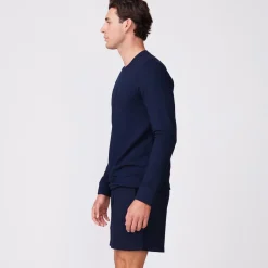 MONROW Supersoft Fleece Crew Neck Sweatshirt INCA Flash Sale