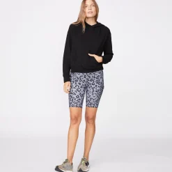 MONROW Supersoft Fleece Girlfriend Pullover BLACK Shop