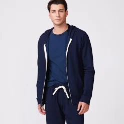 MONROW Supersoft Fleece Zip Up Hoody INCA Sale