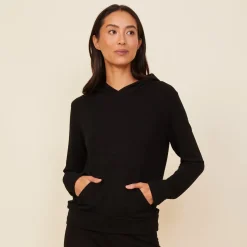 MONROW Supersoft Pullover Hoody BLACK Online