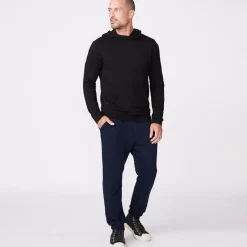 MONROW Supersoft Pullover Hoody BLACK Sale